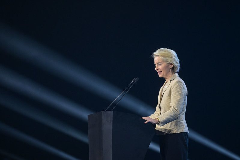 Wystąpienie na scenie Ukraine Recovery Conference 2026 w Gdańsku