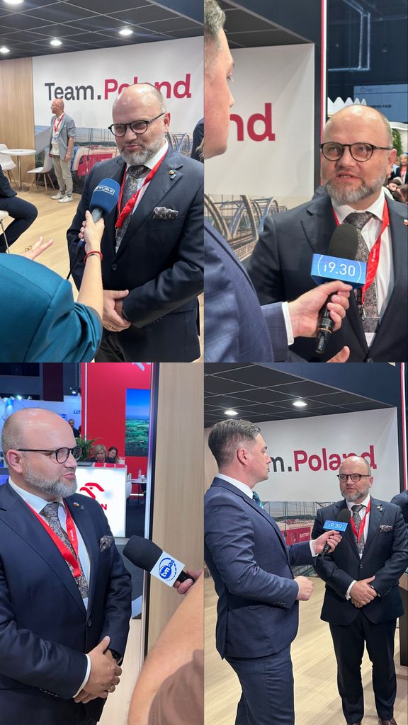 Przedstawiciele SLIPFORM podczas rozmów na Ukraine Recovery Conference 2026