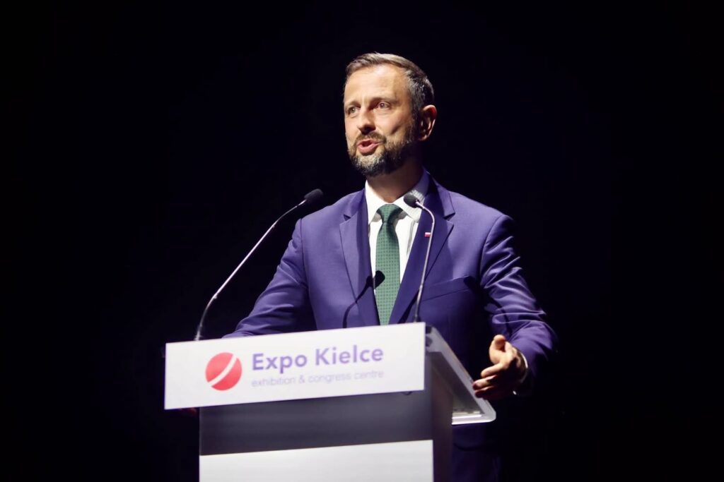 Przemówienie na scenie Expo Kielce podczas MSPO 2026